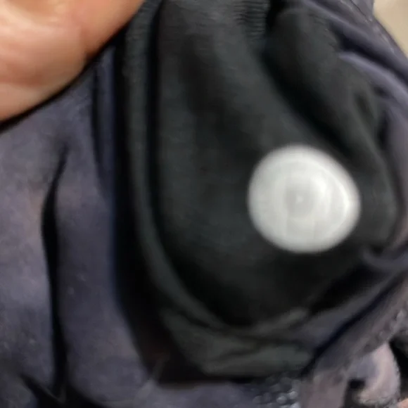 Lululemon Flow Y Bra *Nulu Twillines Ice Grey Black 2 - Picture 6 of 6